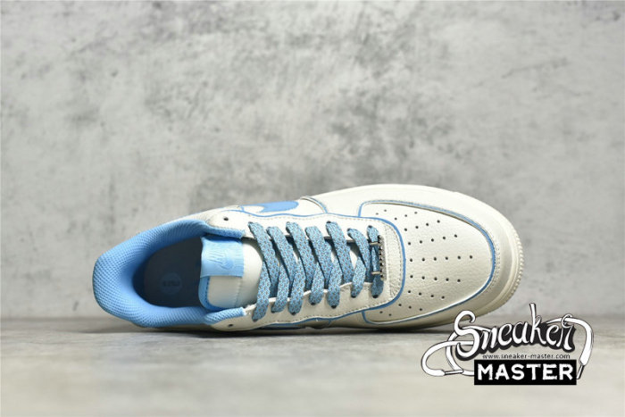 NIKE AIR FORCE 1 LOW 07 SU19 BEIGE/BLUE/BEIGE UH8958-066