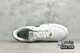 NIKE AIR FORCE 1 LOW SAIL/MALACHITE-WHITE-METALLIC GOLD DQ7658-101