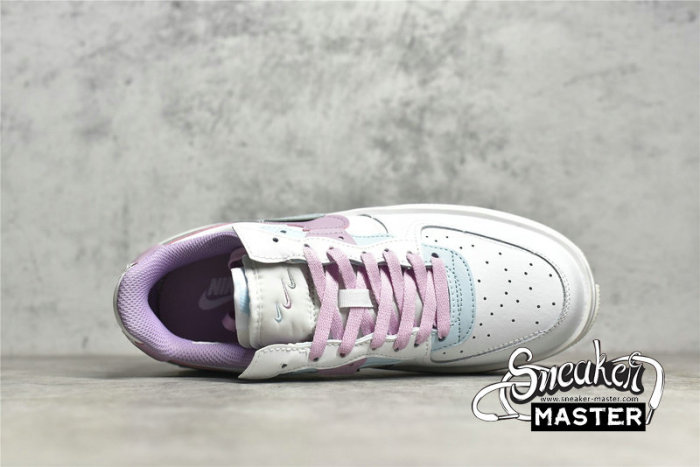 NIKE AIR FORCE 1 FONTANKA WHITE/BLUE/PINK-LIGHT PURPLE CW6688-607