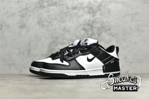 NIKE SB DUNK LOW DISRUPT 2 BLACK/BLACK/WHITE DV1491-002
