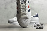 ADIDAS SUPERSTAR SHOES CLOUD WHITE/SCARLET/CLOUD WHITE FX2328