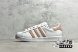 ADIDAS SUPERSTAR SHOES CLOUD WHITE/GLOW PINK/CORE BLACK EF9249