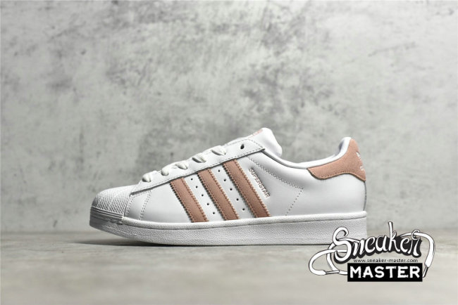 ADIDAS SUPERSTAR SHOES CLOUD WHITE/GLOW PINK/CORE BLACK EF9249