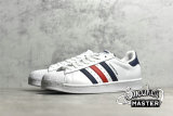 ADIDAS SUPERSTAR SHOES CLOUD WHITE/SCARLET/CLOUD WHITE FX2328