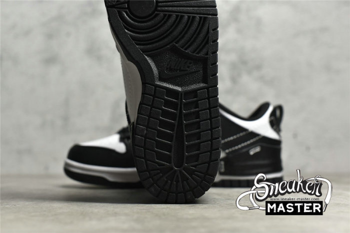 NIKE SB DUNK LOW DISRUPT 2 BLACK/BLACK/WHITE DV1491-002