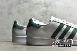 ADIDAS SUPERSTAR SHOES CLOUD WHITE/COLLEGIATE GREEN/CLOUD WHITE EE4473