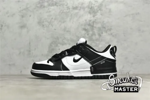 NIKE SB DUNK LOW DISRUPT 2 BLACK/BLACK/WHITE DV1491-002