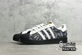 ADIDAS SUPERSTAR ALL OVER PRINT SHOES CORE BLACK/CLOUD WHITE/CLOUD WHITE FV2820