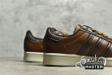 ADIDAS SUPERSTAR SHOES WILD BROWN/BROWN/BEIGE GW4438