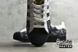 ADIDAS SUPERSTAR ALL OVER PRINT SHOES CORE BLACK/CLOUD WHITE/CLOUD WHITE FV2820