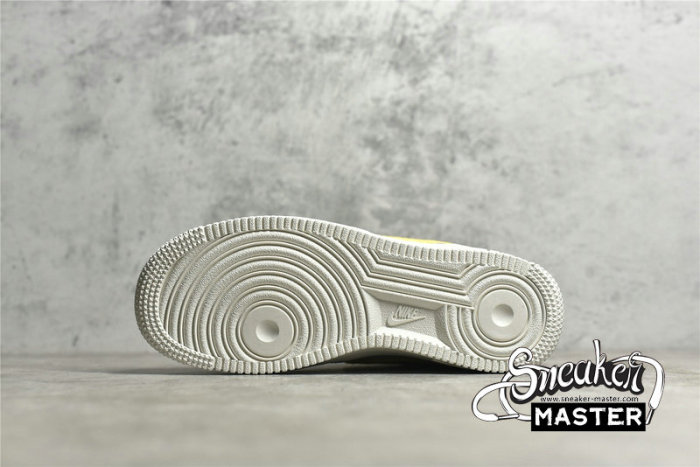 NIKE AIR FORCE 1 LOW MAMA WHITE/YELLOW STRIKE-PHANTOM-PEARL WHITE DV2183-100