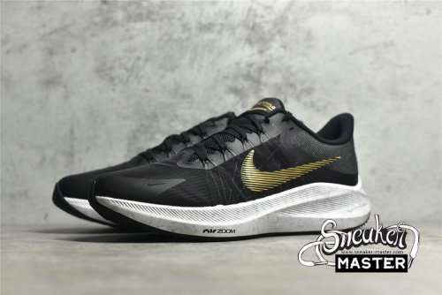 NIKE ZOOM WINFLO 8 BLACK/METALLIC GOLD/WHITE CW3419-009
