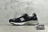 NEW BALANCE 993 RUNNING SHOES MADE IN USA NAVY/WHITE/SILVER MR993NV