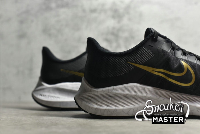 NIKE ZOOM WINFLO 8 BLACK/METALLIC GOLD/WHITE CW3419-009