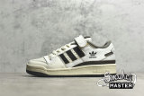 ADIDAS FORUM 84 LOW SHOES OFF WHITE/BROWN/CREAM WHITE GX4567