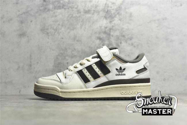 ADIDAS FORUM 84 LOW SHOES OFF WHITE/BROWN/CREAM WHITE GX4567