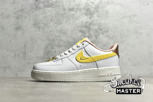 NIKE AIR FORCE 1 LOW MAMA WHITE/YELLOW STRIKE-PHANTOM-PEARL WHITE DV2183-100