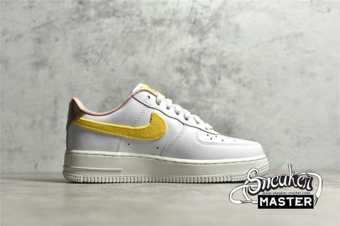 NIKE AIR FORCE 1 LOW MAMA WHITE/YELLOW STRIKE-PHANTOM-PEARL WHITE DV2183-100