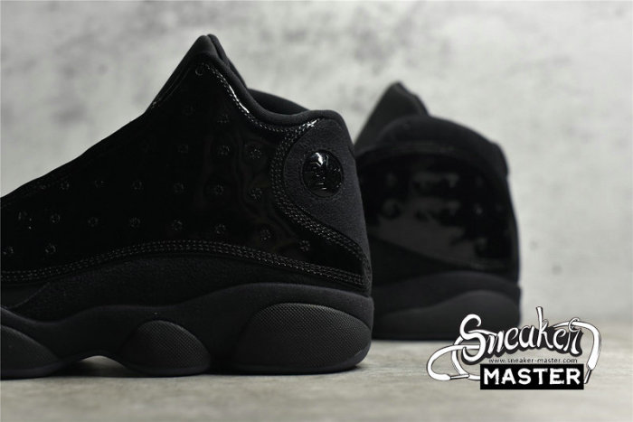 NIKE AIR JORDAN 13 RETRO CAP AND GOWN BLACK/BLACK/BLACK 414571-012