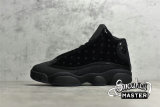 NIKE AIR JORDAN 13 RETRO CAP AND GOWN BLACK/BLACK/BLACK 414571-012