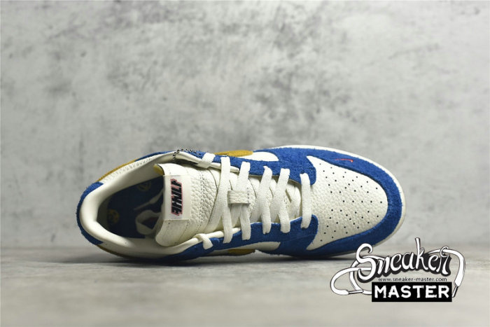 NIKE SB DUNK LOW 80S BUS X KASINA SAIL/UNIVERSITY GOLD/INDUSTRIAL BLUE CZ6501-100