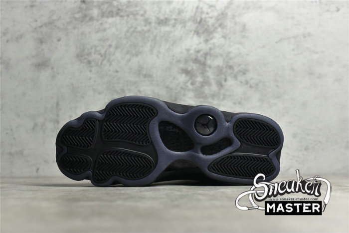 NIKE AIR JORDAN 13 RETRO CAP AND GOWN BLACK/BLACK/BLACK 414571-012