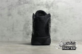 NIKE AIR JORDAN 13 RETRO CAP AND GOWN BLACK/BLACK/BLACK 414571-012