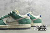 NIKE SB DUNK LOW ROAD SIGN X KASINA SAIL/WHITE/NEPTUNE GREEN/INDUSTRIAL BLUE CZ6501-101
