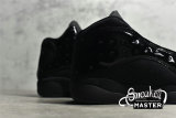 NIKE AIR JORDAN 13 RETRO CAP AND GOWN BLACK/BLACK/BLACK 414571-012