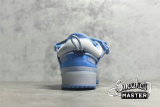 ADIDAS FORUM BUCKLE LOW PUERTO RICO EXCLUSIVE X BAD BUNNY BLUE TINT/LIGHT BLUE/CLEAR BLUE GY9693