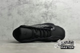 NIKE AIR JORDAN 13 RETRO CAP AND GOWN BLACK/BLACK/BLACK 414571-012