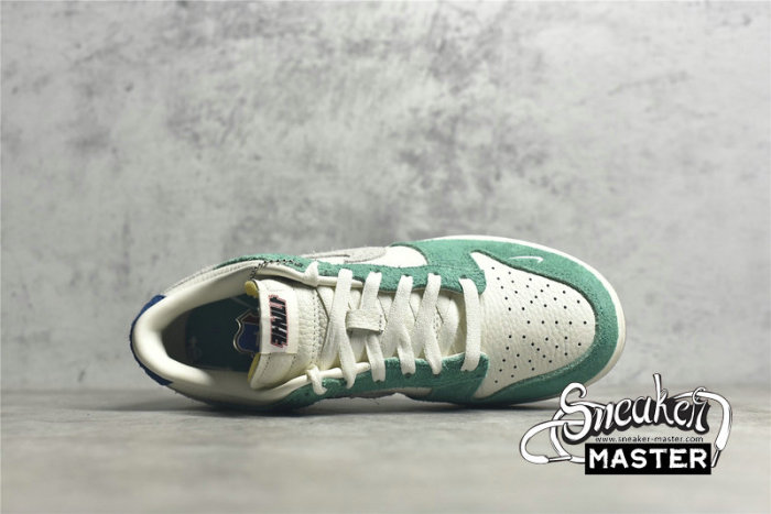 NIKE SB DUNK LOW ROAD SIGN X KASINA SAIL/WHITE/NEPTUNE GREEN/INDUSTRIAL BLUE CZ6501-101