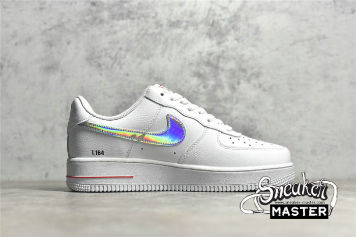 NIKE AIR FORCE 1 LOW 07 WHITE/WHITE/SILVER DO8181-137
