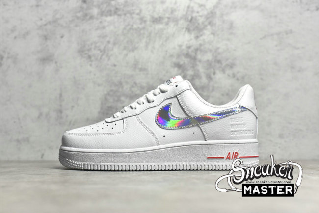 NIKE AIR FORCE 1 LOW 07 WHITE/WHITE/SILVER DO8181-137