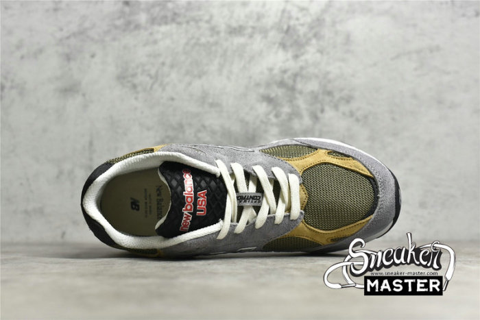 NEW BALANCE TEDDY SANTIS X 990V3 MADE IN USA MARBLEHEAD/INCENSE M990TG3
