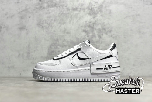 NIKE AIR FORCE 1 SHADOW BLACK/WHITE/WHITE CL0919-001