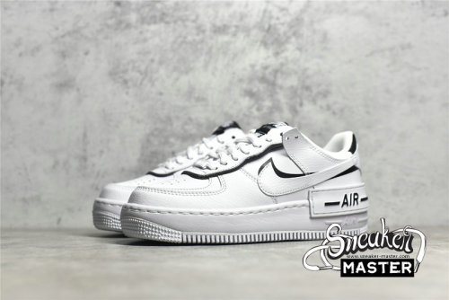 NIKE AIR FORCE 1 SHADOW BLACK/WHITE/WHITE CL0919-001