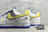 NIKE AIR FORCE 1 LOW 07 WHITE/BLUE/YELLOW YK2311-022