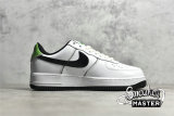 NIKE AIR FORCE 1 LOW 07 LX JUST DO IT SNAKESKIN WHITE/BLACK/WHITE DV1492-101