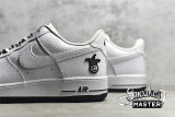 NIKE AIR FORCE 1 LOW POKER WHITE/WHITE/NAVY BLUE KH0806-168