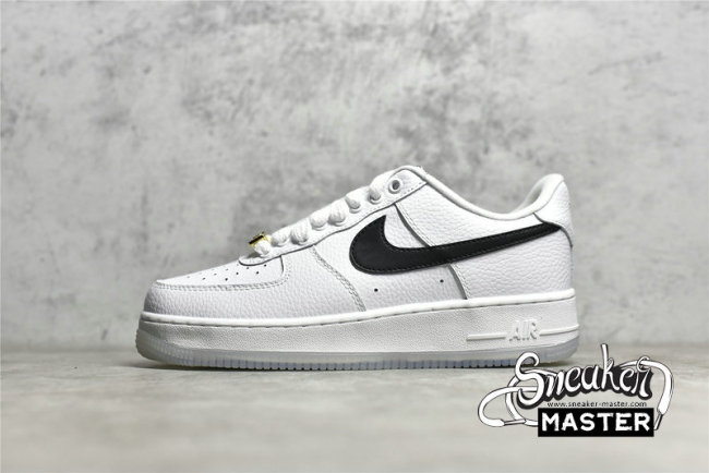 NIKE AIR FORCE 1 LOW ANNIVERSARY BRONX ORIGINS WHITE/BLACK-METALLIC GOLD DX2305-100
