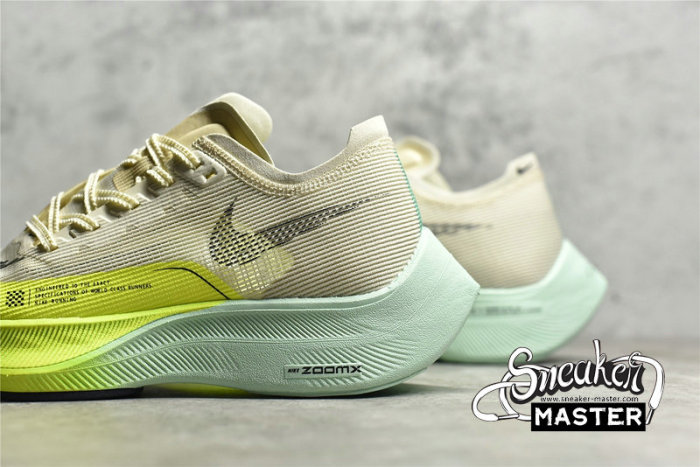 NIKE ZOOMX VAPORFLY NEXT% 2 COCONUT MILK/GREEN/BLUE DV9428-100