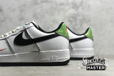 NIKE AIR FORCE 1 LOW 07 LX JUST DO IT SNAKESKIN WHITE/BLACK/WHITE DV1492-101