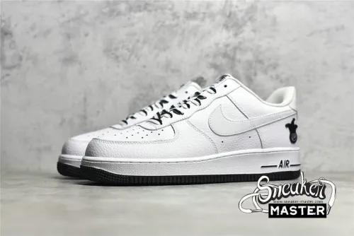 NIKE AIR FORCE 1 LOW POKER WHITE/WHITE/NAVY BLUE KH0806-168