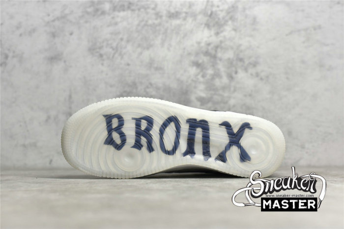 NIKE AIR FORCE 1 LOW ANNIVERSARY BRONX ORIGINS WHITE/BLACK-METALLIC GOLD DX2305-100