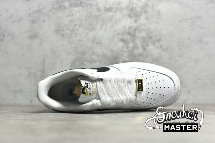NIKE AIR FORCE 1 LOW ANNIVERSARY BRONX ORIGINS WHITE/BLACK-METALLIC GOLD DX2305-100