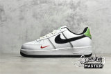 NIKE AIR FORCE 1 LOW 07 LX JUST DO IT SNAKESKIN WHITE/BLACK/WHITE DV1492-101