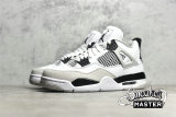 NIKE AIR JORDAN 4 RETRO MILITARY BLACK WHITE/BLACK/NEUTRAL GREY DH6927-111