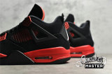 NIKE AIR JORDAN 4 RETRO GS RED THUNDER BLACK/BLACK/RED 408452-016