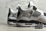 NIKE AIR JORDAN 4 RETRO MILITARY BLACK WHITE/BLACK/NEUTRAL GREY DH6927-111